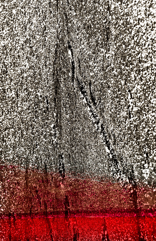 red-boat-in-ice:   crystal   scarlet   contemporary   Convict-Lake     winter    frozen    blood     crime-scene    edgy    abstract